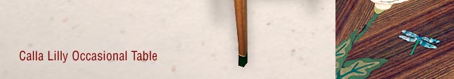 Calla Lilly Occasional Table