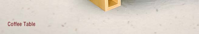 White Oak Coffee Table